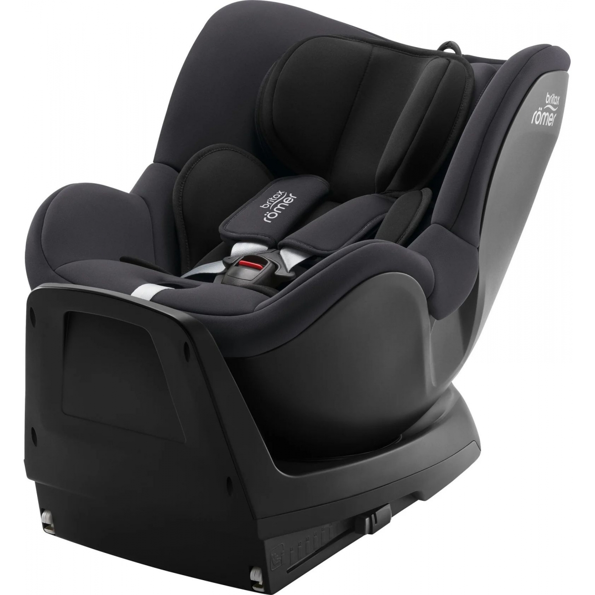 Britax Roemer Dualfix Plus 汽車安全座椅 (午夜灰色) - 360度旋轉 i-Size